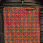 Scottish MacNab Ancient Clan Tartan Quilt - Classic