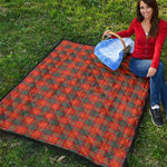 Scottish MacNab Ancient Clan Tartan Quilt - Classic