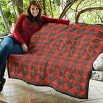 Scottish MacNab Ancient Clan Tartan Quilt - Classic