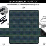Scottish Kennedy Modern Clan Tartan Sofa Protector - Classic