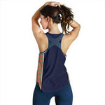 Scottish Bruce Ancient Clan Scottish Crest and Scottish Thistle Sport Tartan Womens Tank Top