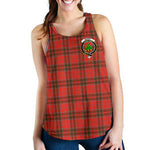Scottish Grant Weathered Clan Tartan Tank Top Women's - Crest Classic