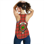 Scottish Grant Weathered Clan Tartan Tank Top Women's - Crest Classic