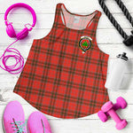 Scottish Grant Weathered Clan Tartan Tank Top Women's - Crest Classic