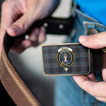 Scottish Mackay Blue 01 Clan Tartan Belt Buckles - Classic