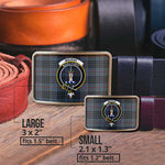 Scottish Mackay Blue 01 Clan Tartan Belt Buckles - Classic