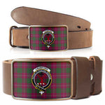 Scottish Crawford Clan Tartan Belt Buckles - Classic