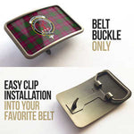 Scottish Crawford Clan Tartan Belt Buckles - Classic