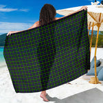 Scottish Farquharson Modern Tartan Sarong / 44*66 Inch