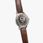 Scottish Logan Celtic Circle Silver Automatic Watch Size 46mm