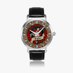 Scottish Wallace Celtic Circle Silver Automatic Watch Size 46mm