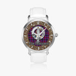 Scottish Montgomery Celtic Circle Silver Automatic Watch Size 46mm