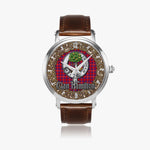 Scottish Hamilton Celtic Circle Silver Automatic Watch Size 46mm