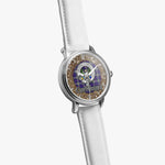 Scottish Kinnaird Celtic Circle Silver Automatic Watch Size 46mm