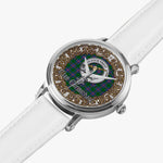 Scottish Carmichael Celtic Circle Silver Automatic Watch Size 46mm