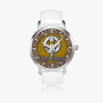 Scottish Houston Celtic Circle Silver Automatic Watch Size 46mm