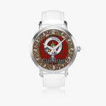 Scottish Grant Celtic Circle Silver Automatic Watch Size 46mm