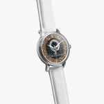 Scottish MacDonell Celtic Circle Silver Automatic Watch Size 46mm