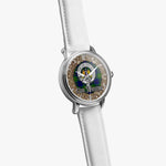 Scottish Johnstone Celtic Circle Silver Automatic Watch Size 46mm