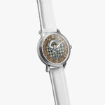 Scottish Bell Celtic Circle Silver Automatic Watch Size 46mm