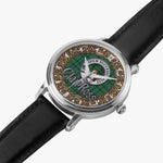 Scottish Ross Celtic Circle Silver Automatic Watch Size 46mm