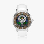 Scottish Paterson Celtic Circle Silver Automatic Watch Size 46mm