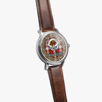Scottish MacFie Celtic Circle Silver Automatic Watch Size 46mm