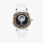 Scottish Galbraith Celtic Circle Silver Automatic Watch Size 46mm