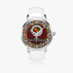 Scottish MacKintosh Celtic Circle Silver Automatic Watch Size 46mm