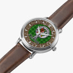 Scottish Boyle Celtic Circle Silver Automatic Watch Size 46mm