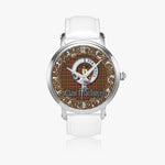 Scottish MacIntyre Celtic Circle Silver Automatic Watch Size 46mm