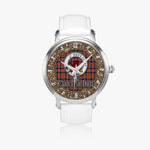 Scottish MacDuff Celtic Circle Silver Automatic Watch Size 46mm