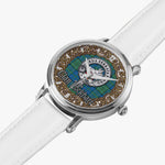 Scottish Lockhart Celtic Circle Silver Automatic Watch Size 46mm