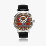 Scottish Drummond Celtic Circle Silver Automatic Watch Size 46mm