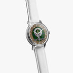 Scottish Henderson Celtic Circle Silver Automatic Watch Size 46mm