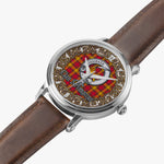 Scottish Scrymgeour Celtic Circle Silver Automatic Watch Size 46mm