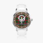 Scottish McCulloch Celtic Circle Silver Automatic Watch Size 46mm
