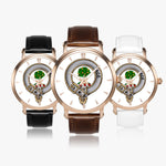 Abercrombie Badge Gold Unisex Automatic Watch (Rose Gold)  Size 46mm