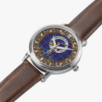 Scottish Elliot Celtic Circle Silver Automatic Watch Size 46mm