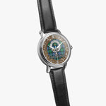 Scottish Morrison Celtic Circle Silver Automatic Watch Size 46mm