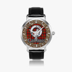 Scottish Innes Celtic Circle Silver Automatic Watch Size 46mm