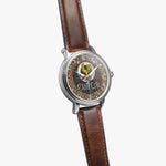 Scottish Lyle Celtic Circle Silver Automatic Watch Size 46mm