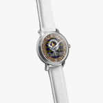 Scottish Muir Celtic Circle Silver Automatic Watch Size 46mm