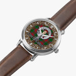 Scottish McCulloch Celtic Circle Silver Automatic Watch Size 46mm