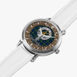 Scottish Forbes Celtic Circle Silver Automatic Watch Size 46mm