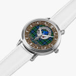 Scottish Forsyth Celtic Circle Silver Automatic Watch Size 46mm