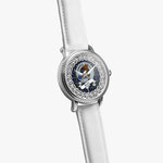Baird Scottish Clan Tartan Crest Badge Silver Automatic Watch Size 46mm