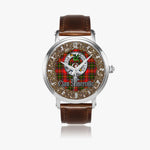 Scottish Somerville Celtic Circle Silver Automatic Watch Size 46mm