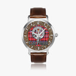 Scottish Preston Celtic Circle Silver Automatic Watch Size 46mm