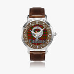 Scottish Skene Celtic Circle Silver Automatic Watch Size 46mm